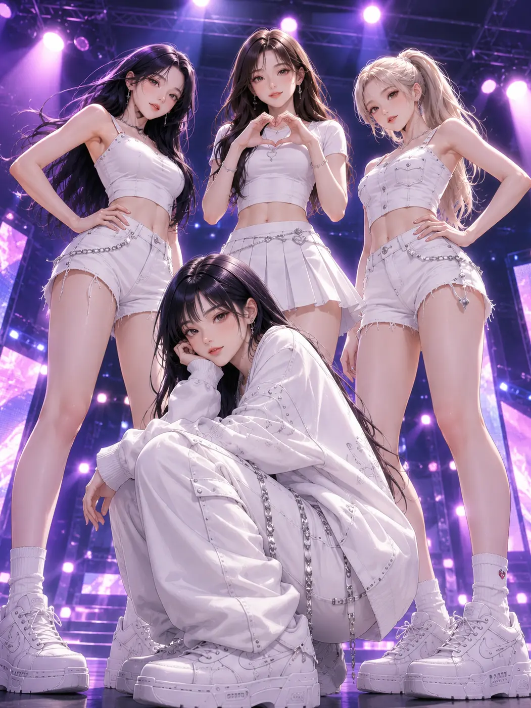 MereGame4095의 거인 아이돌 그룹 몸 케어하기