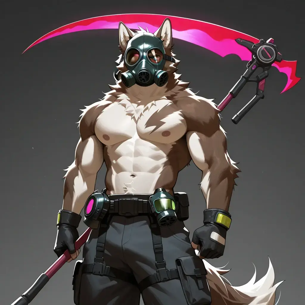 SpicyLion7887의 救出された実験体の狼くんと。