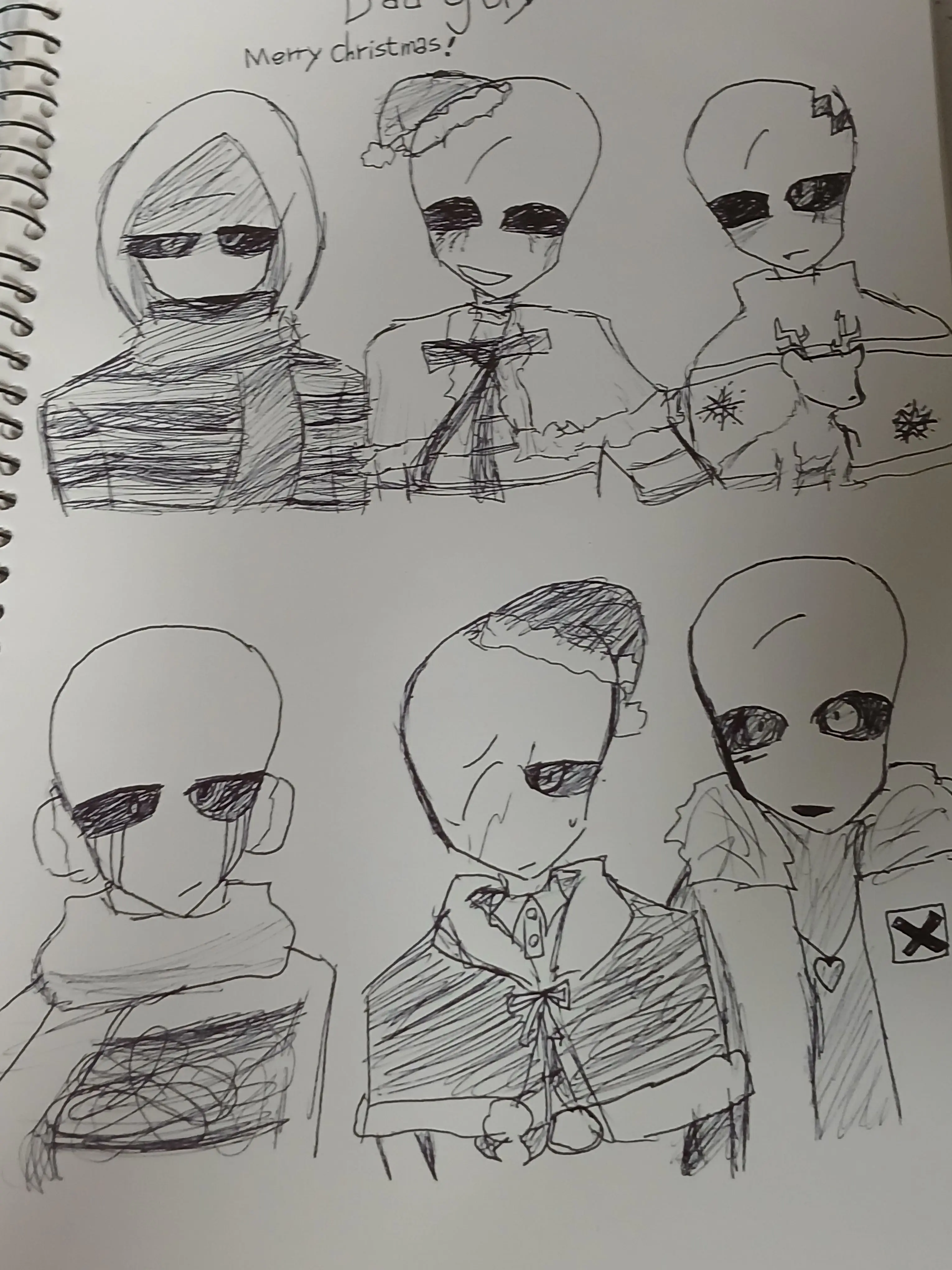 MJ_ilke_sans의 크리스마스 날의 배드가이즈!