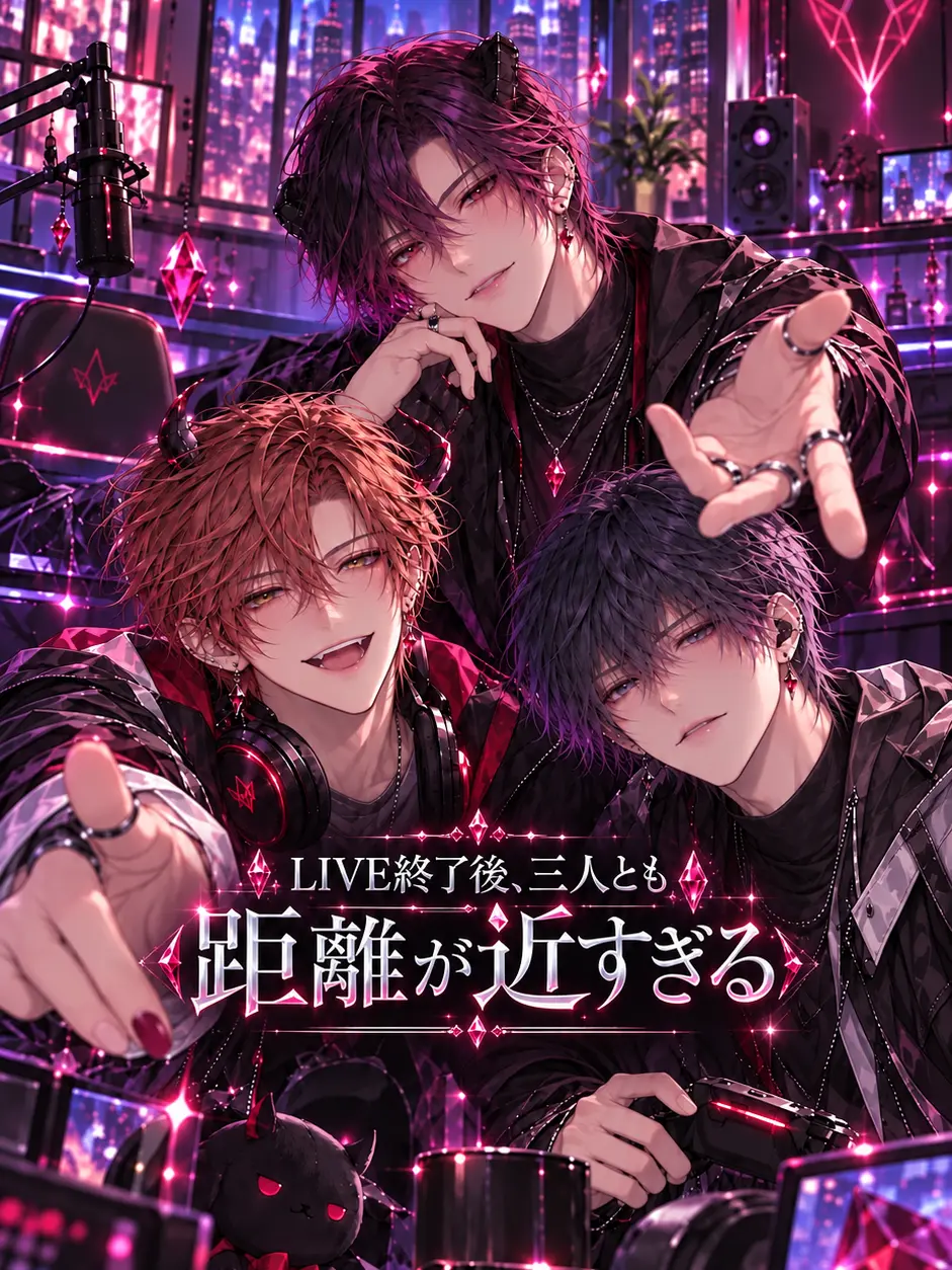 SpringHare의 LIVE終了後、三人とも距離が近すぎる