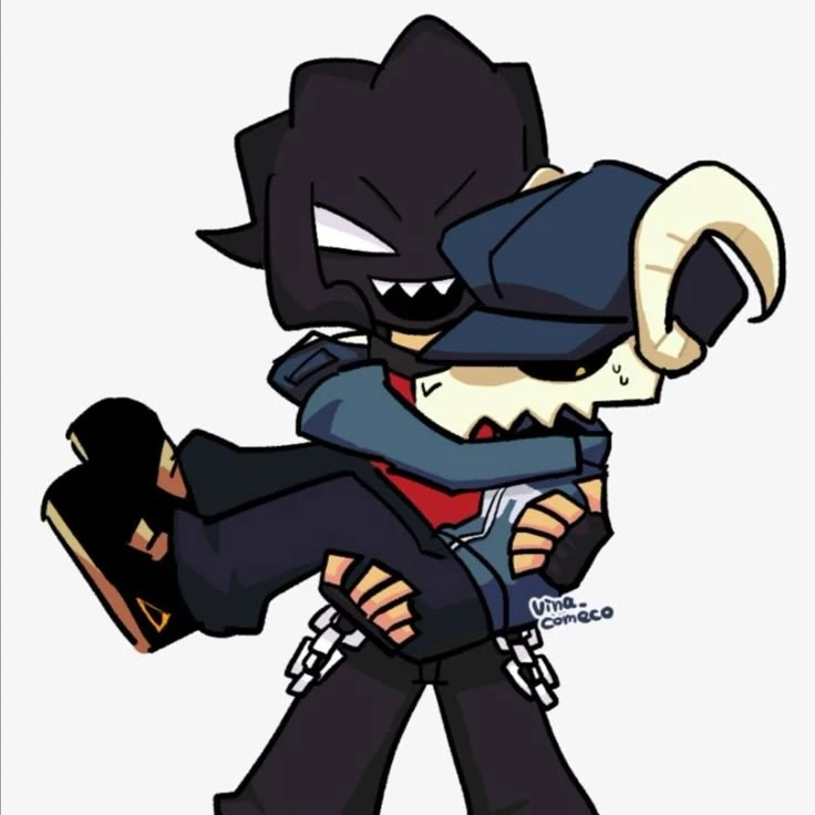 타비를 안아들고 있는 아고티