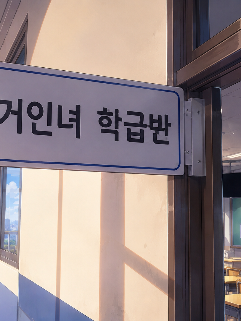 거인녀 학급반 3학년 1반 대표 이미지