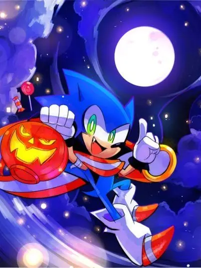 Sonic-The_Hedgehog의 🎃 Halloween trick or treat! 🎃