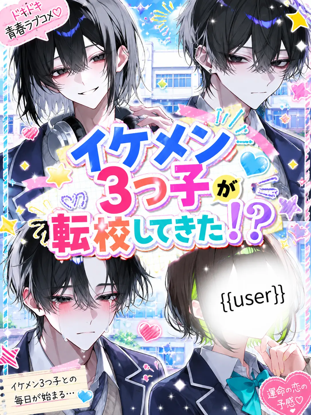 ScenicWater2674의 イケメン3つ子が転校してきた！？