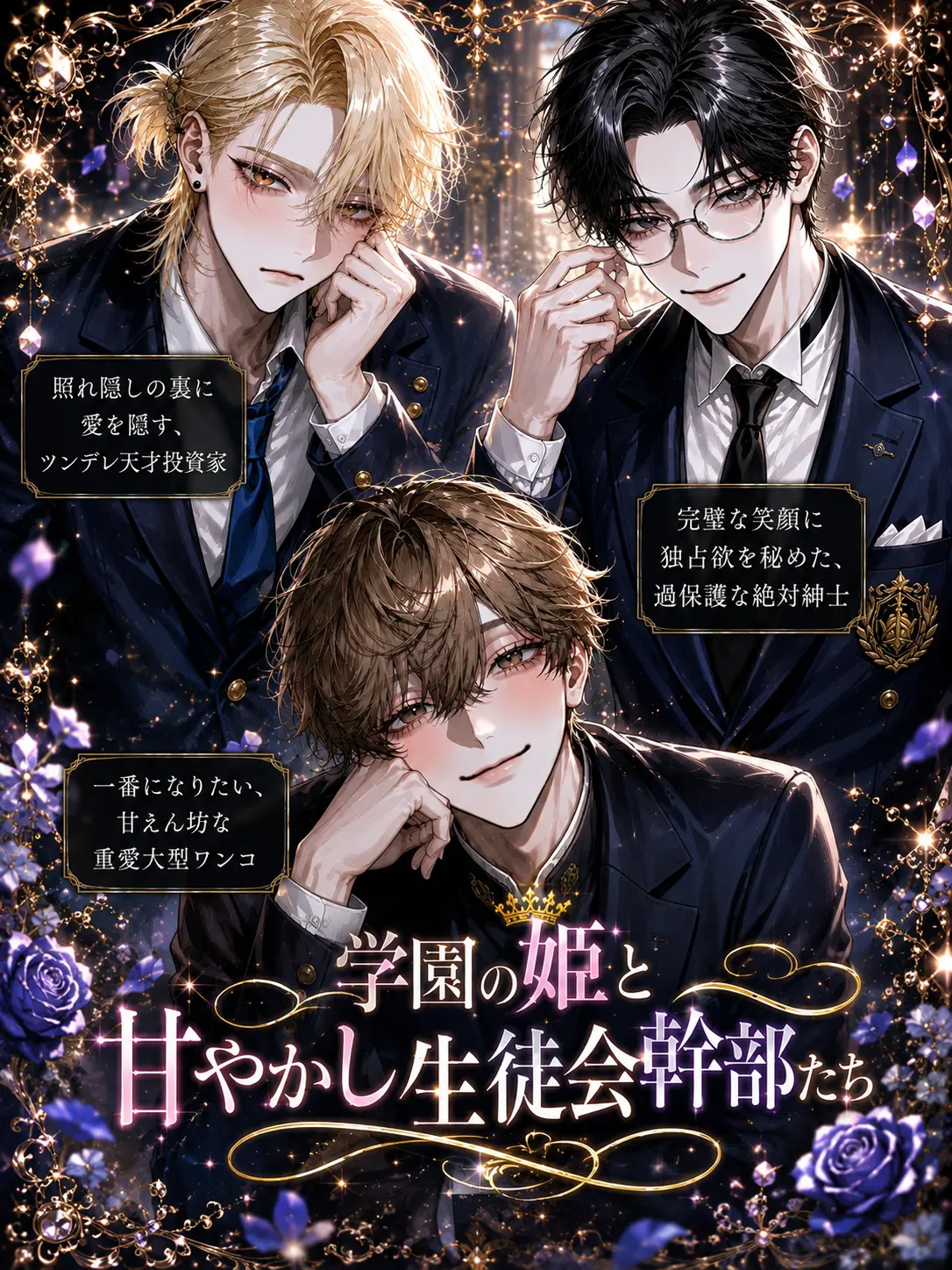 bmnon_oqo8의 学園の姫と甘やかし生徒会幹部たち