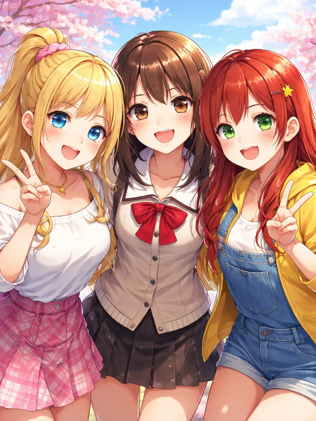 NeatGulf8601의 Picnic with little sister and her two friends