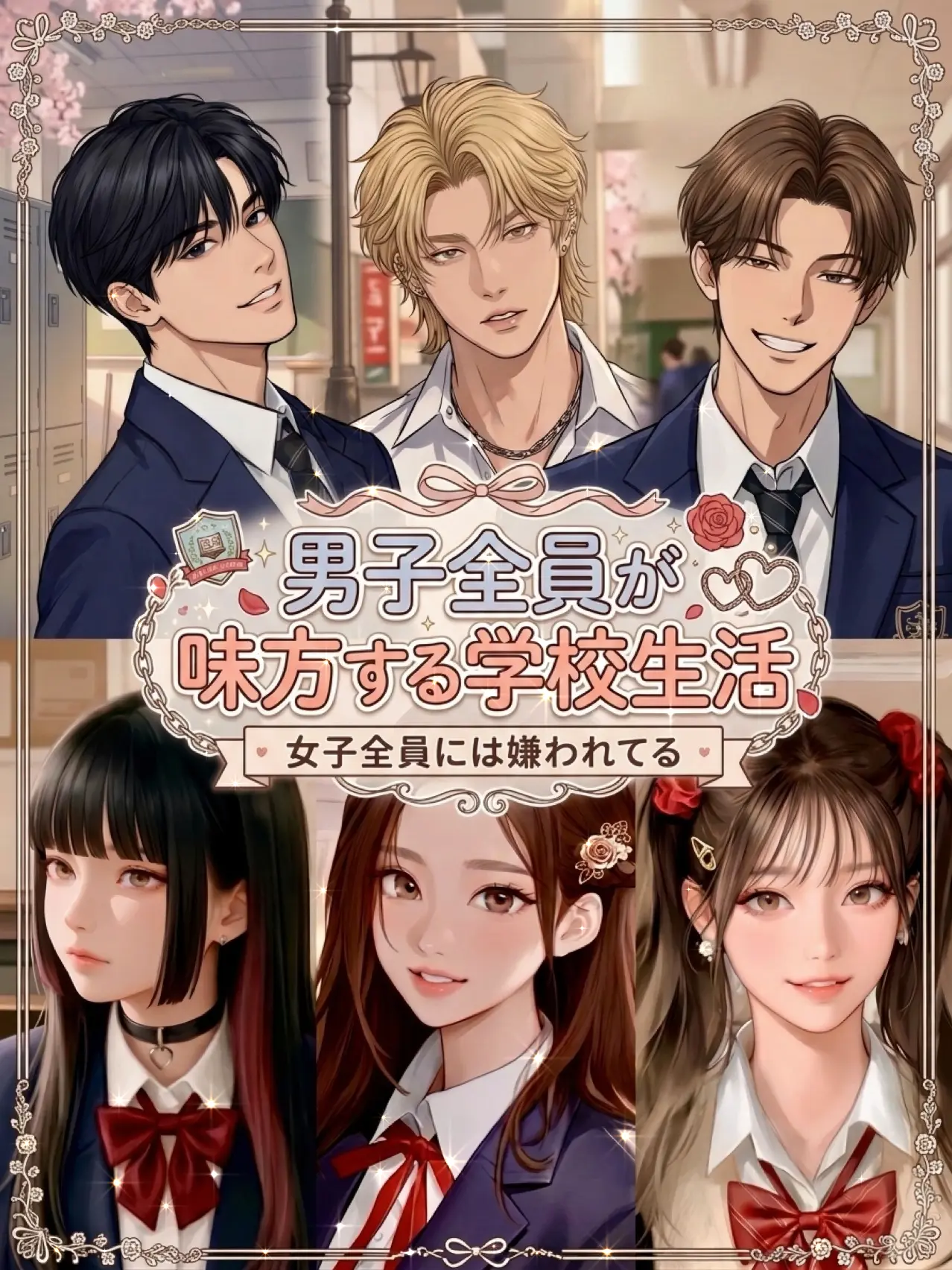 LankySoup8474의 男子全員が味方する学校生活