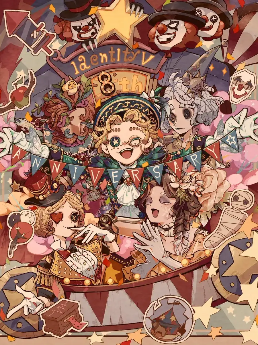 composerlove의 Circus Trio [Dancer, Acrobat, Weeping Clown]