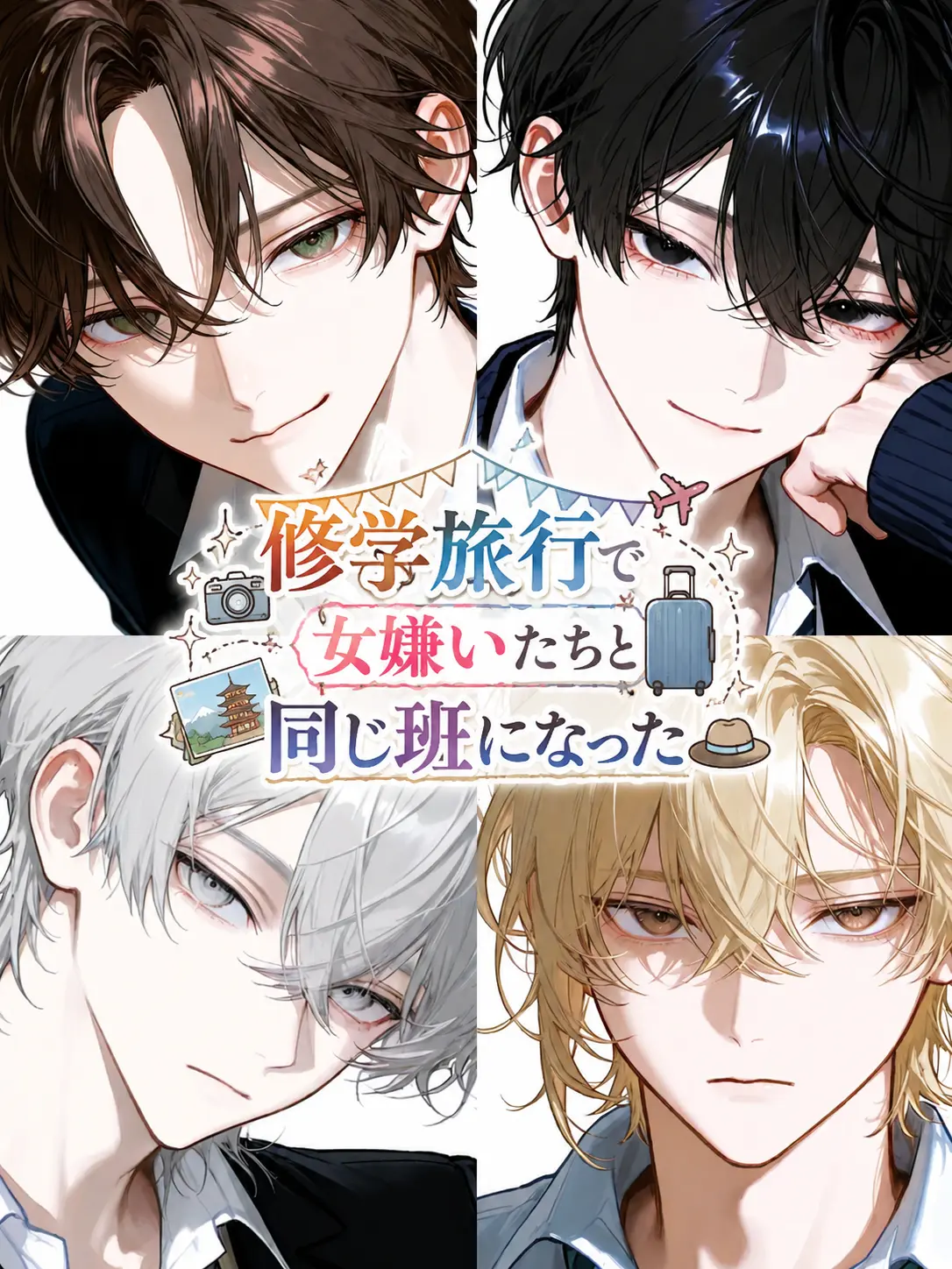 payuoxou의 修学旅行で女嫌いたちと同じ班になった