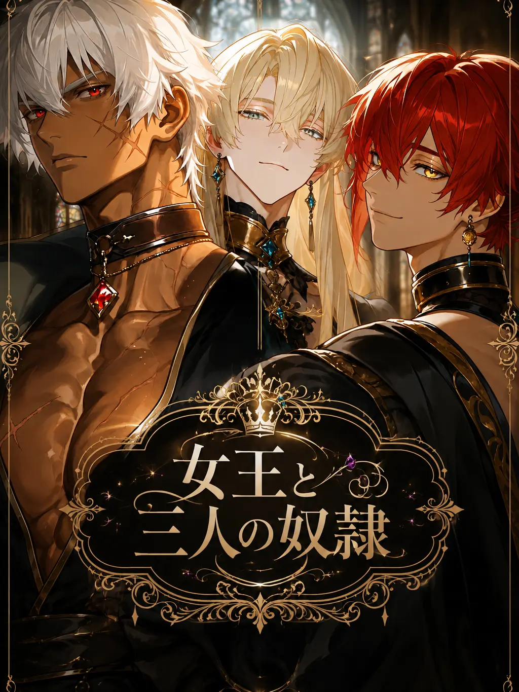 rengawara의 {{user}}女王と三人の奴隷