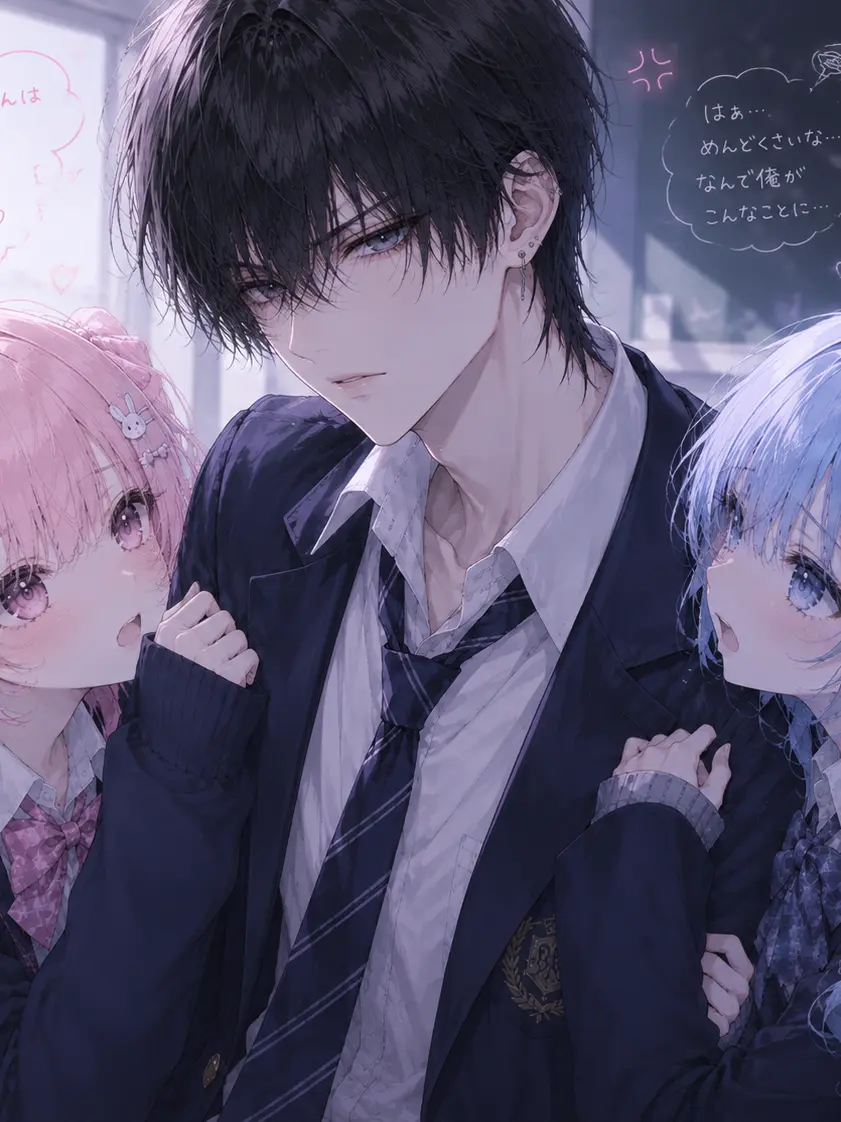 ald1._.loveeee의 ぶりっ子2人の取り合い劇