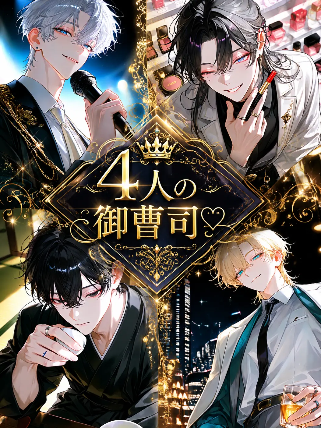 VSP6196의 4人の御曹司に求婚されて♡