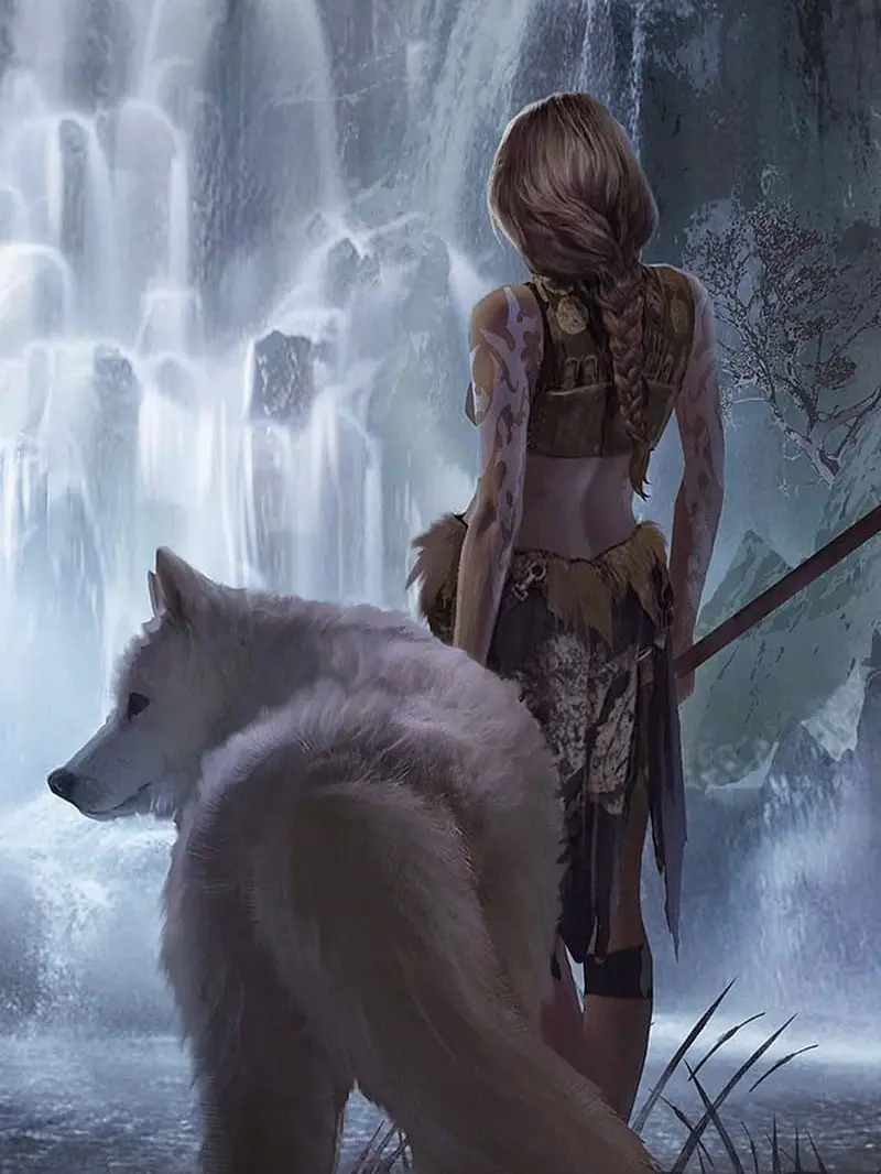 WhiteHead0570의 Forest goddess