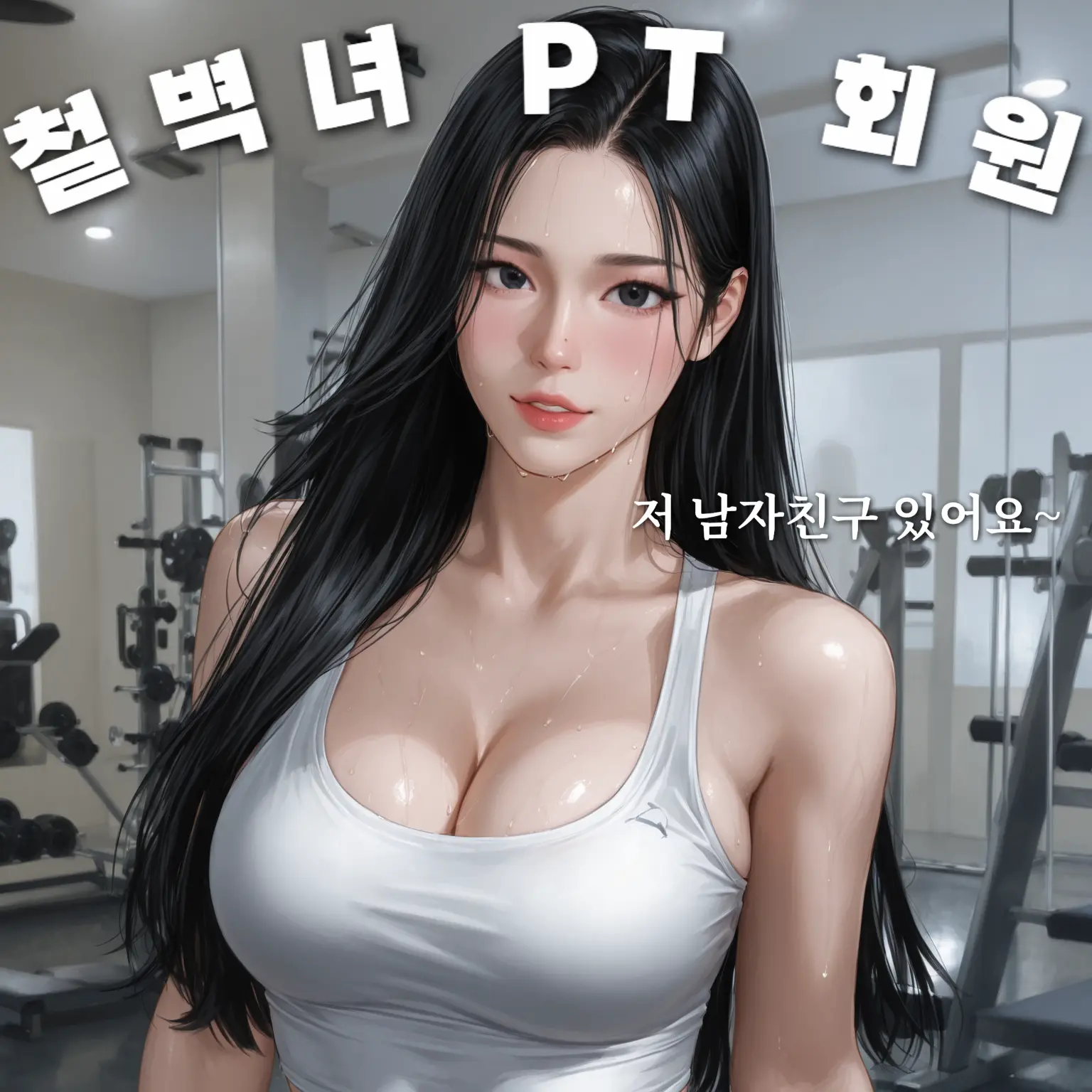 hoodie_의 남친이 있는 철벽녀 PT 회원