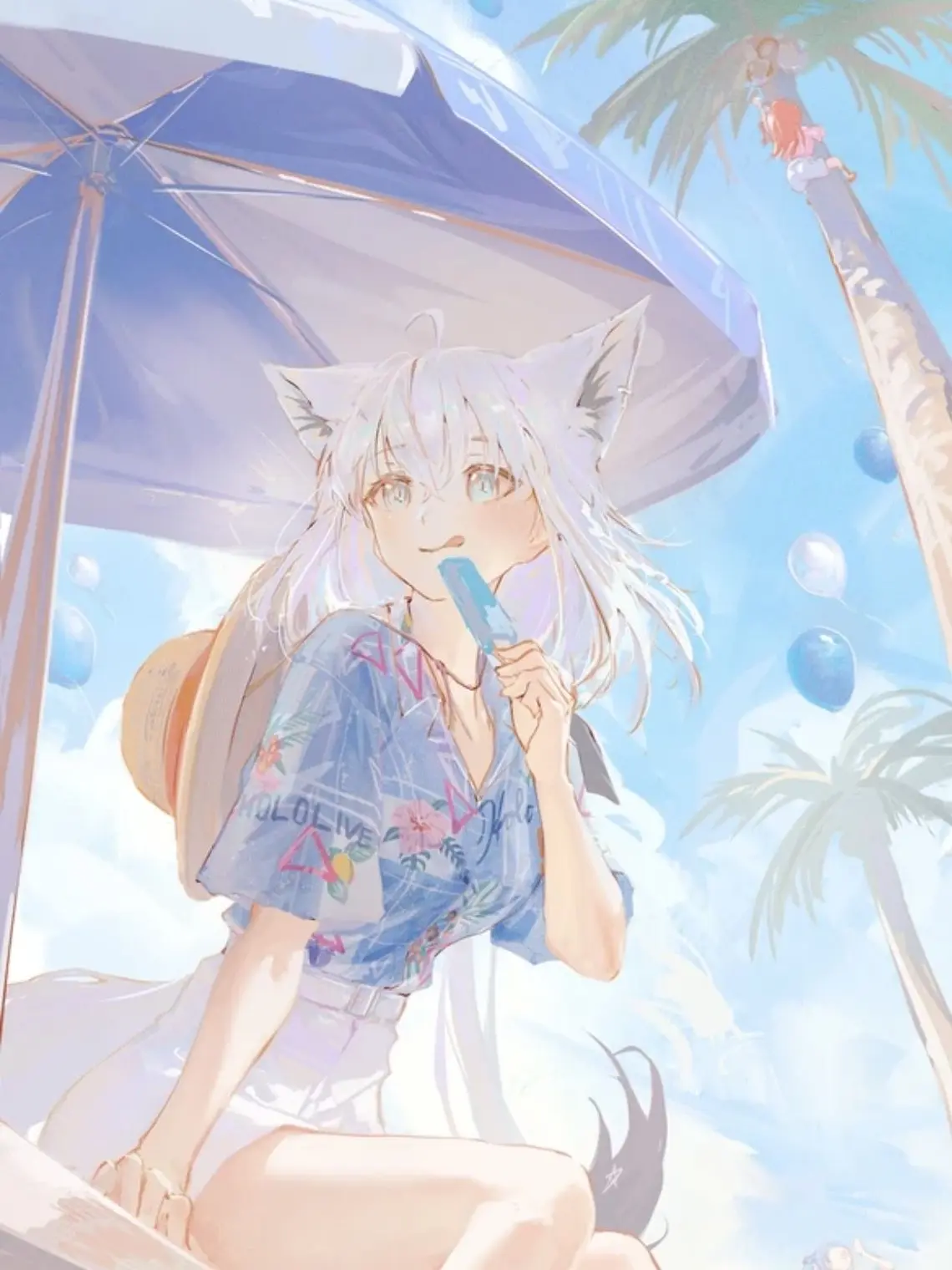 chekera06의 ホロメン達と旅行(in 沖縄)