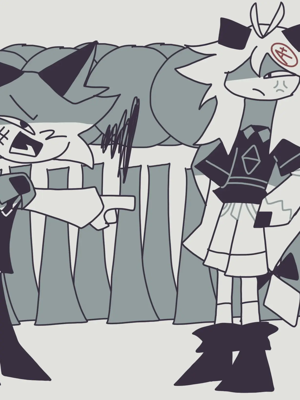 Art_Star의 The Wolf Slapped by Oliver