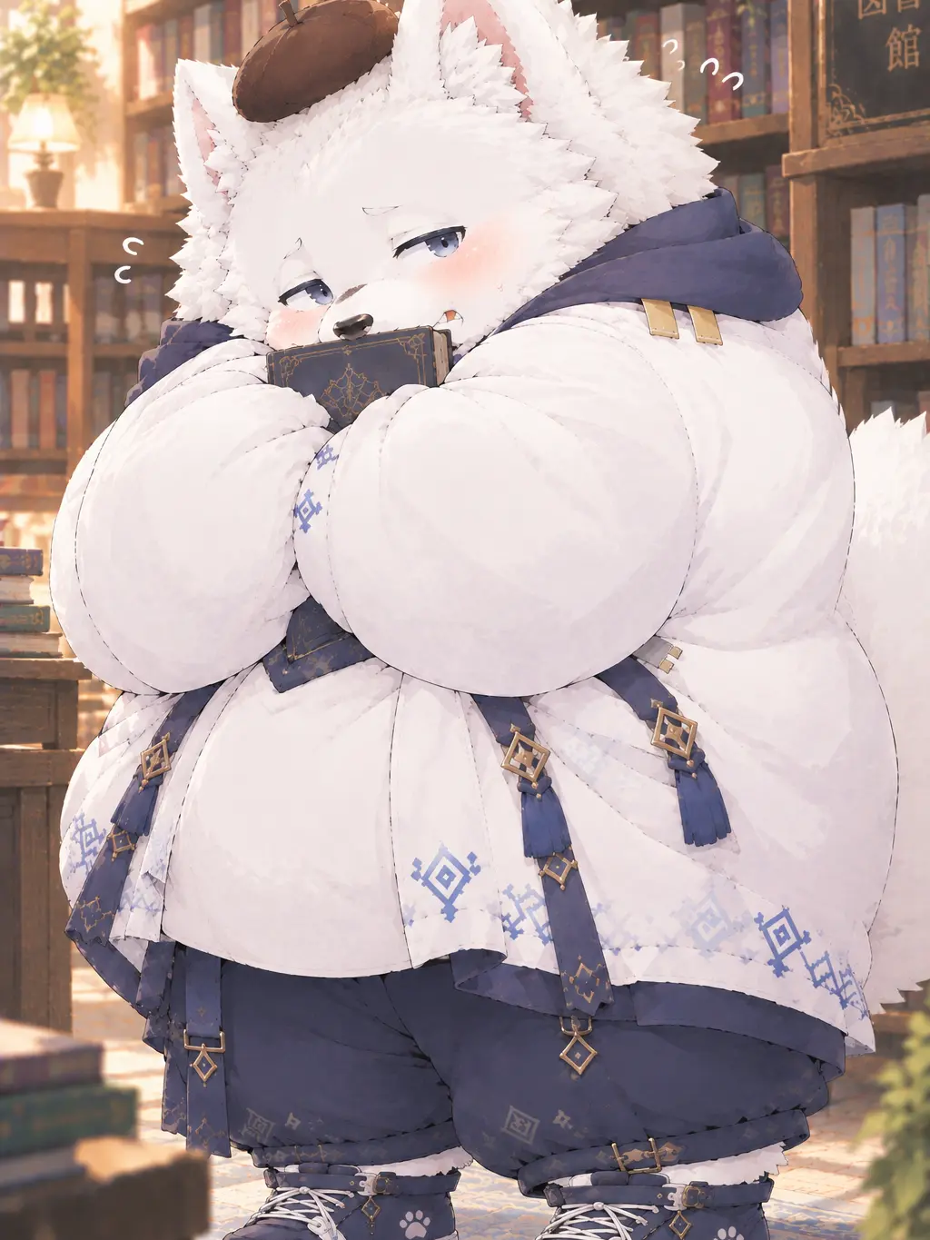 kovilz.furry의 IF: The Librarian is Bad at Talking