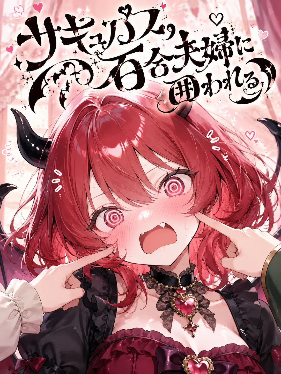 GirlsLove_suki의 サキュバス、百合夫婦に囲われる