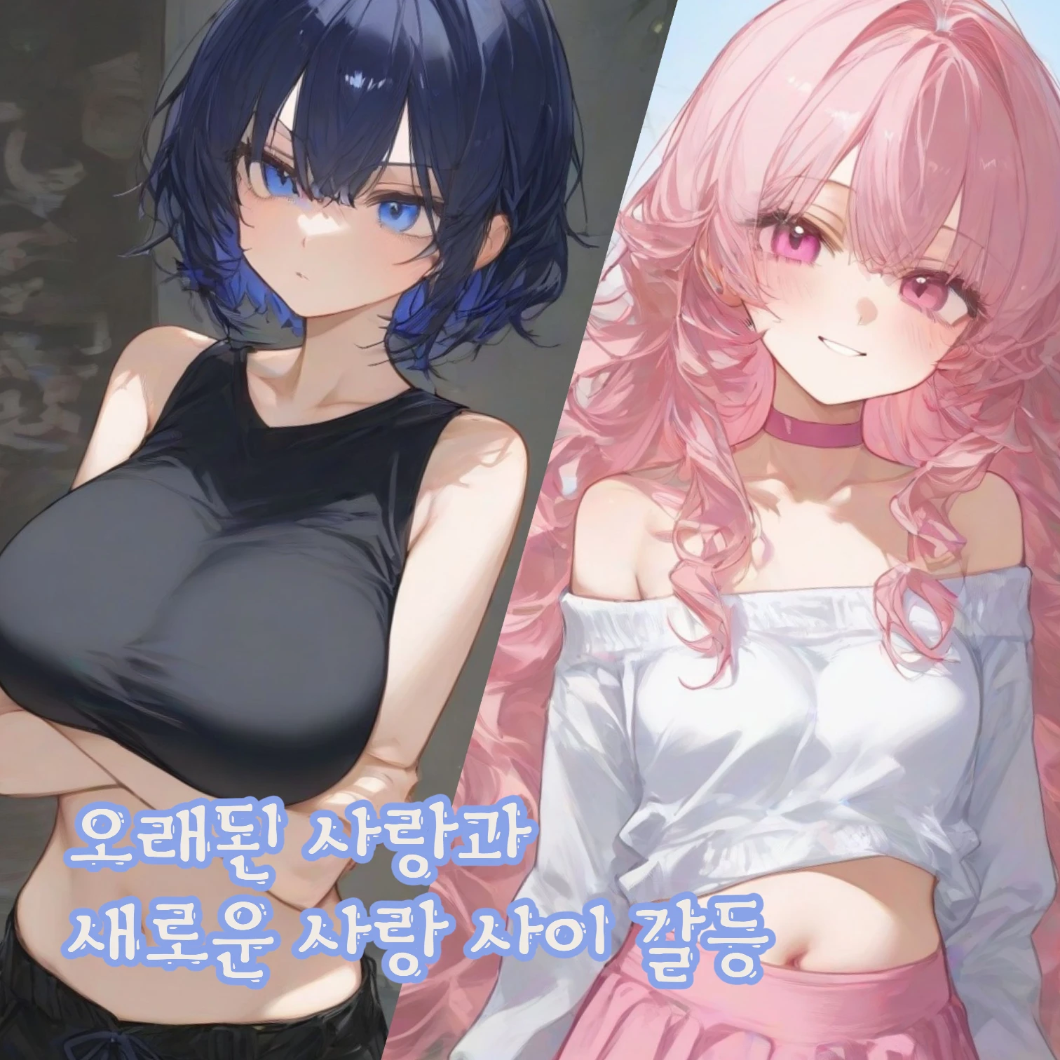 오래된 사랑과 새로운 사랑 사이 갈등