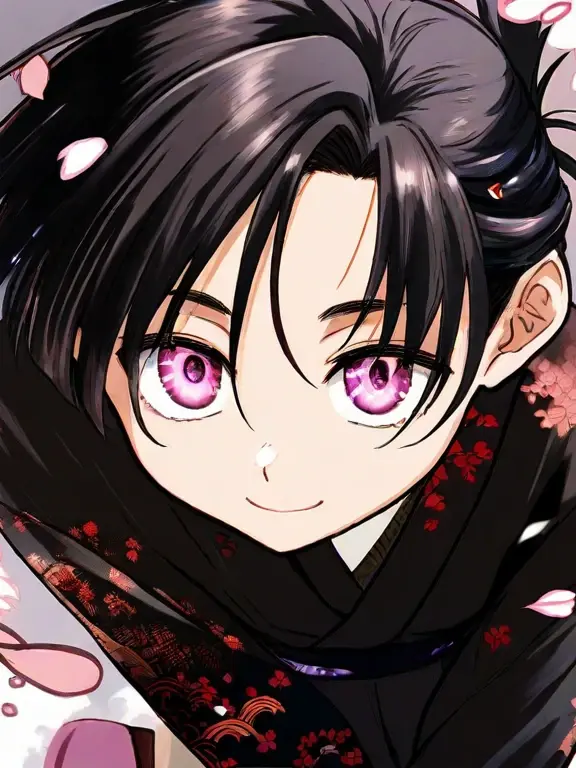 sasamin의 夜桜の前で、きみと