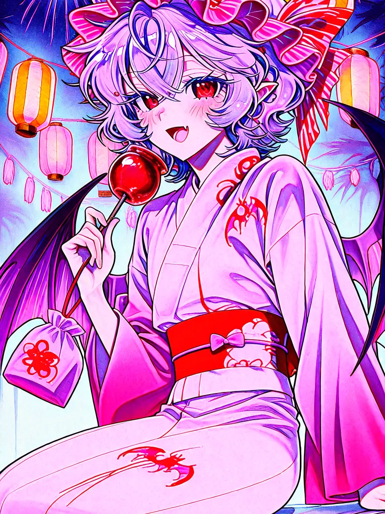 AntsyCache4241의 レミリアと夏祭りデート.ᐟ.ᐟ