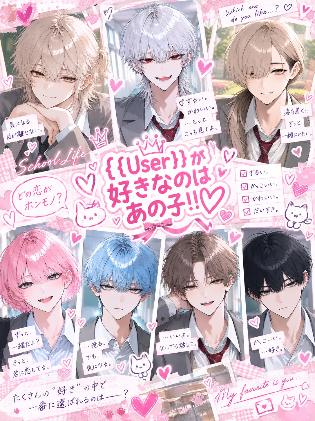 sacrifice_sugarfree의 {{user}}が好きなのはあの子!!