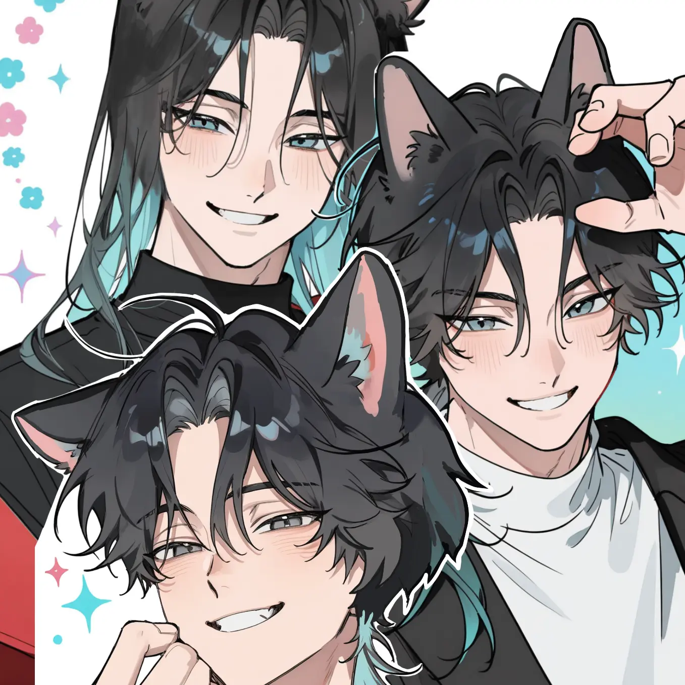 hapihapi315의 からかい上手の黒猫三兄弟