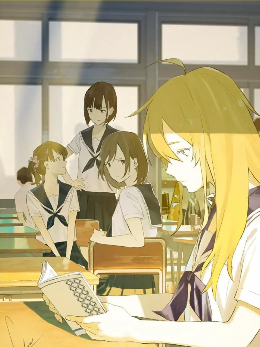 LowTrack1013의 いつも物静かな女の子