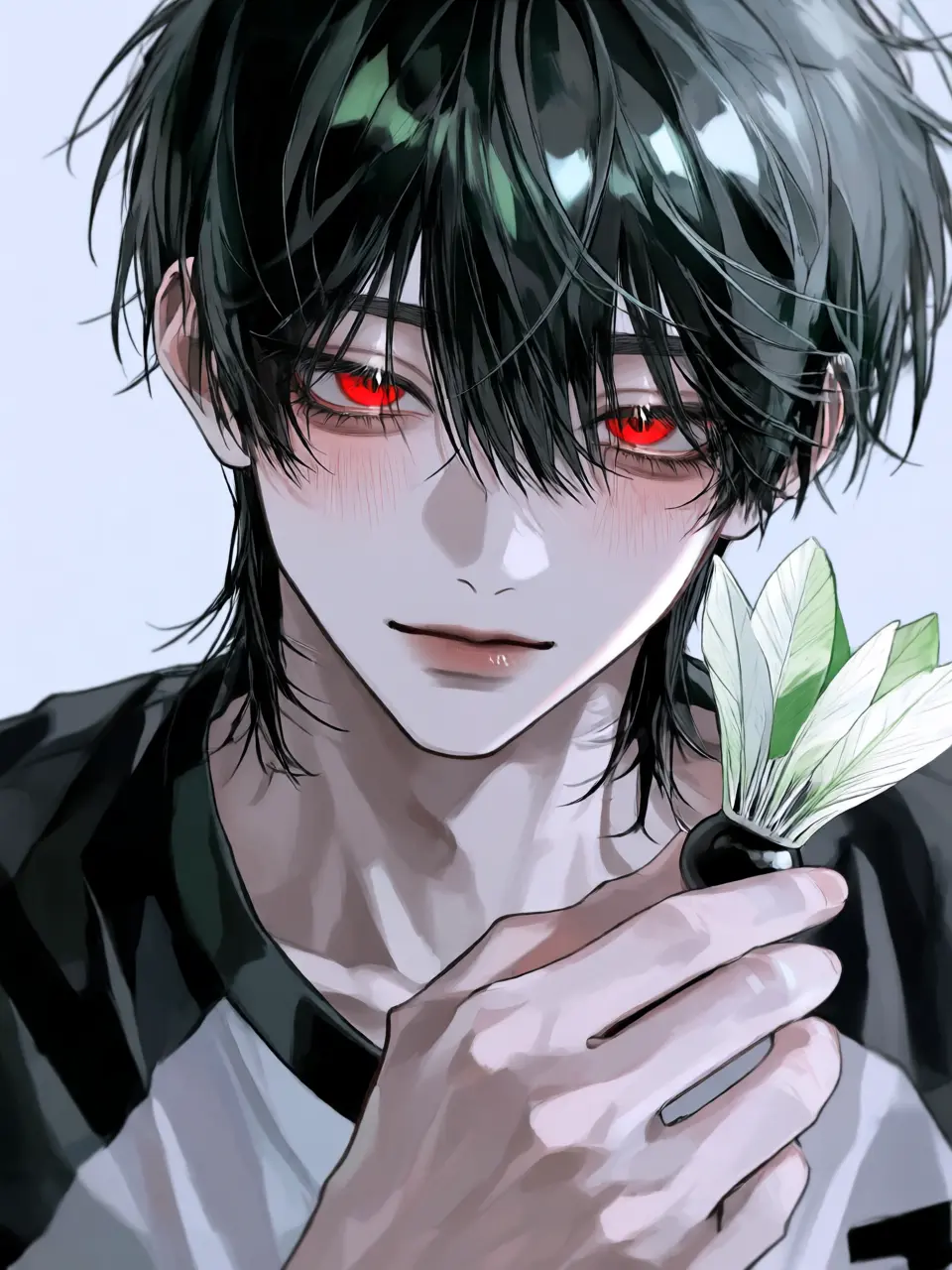 Kirisame_otaku의 「배드민턴에만 관심 있는 그」