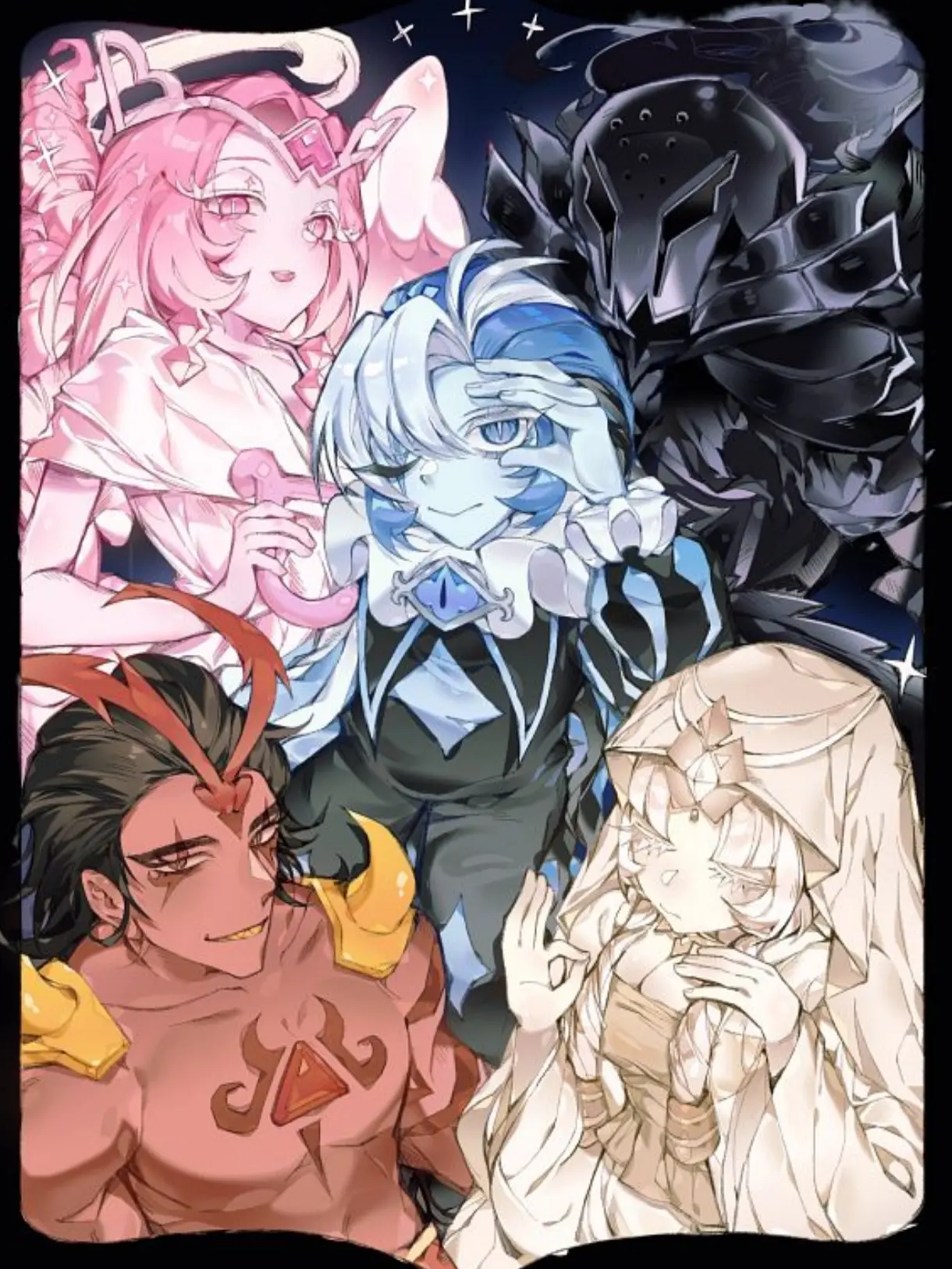 V1-RUS의 A Sleepover with the Beast Cookies