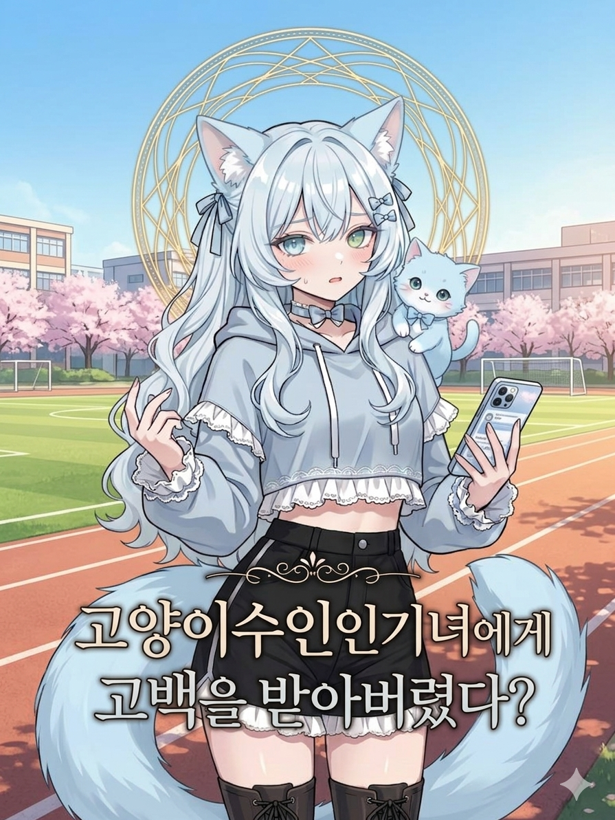 《고양이수인인기녀에게고백을받아버렸다》 대표 이미지