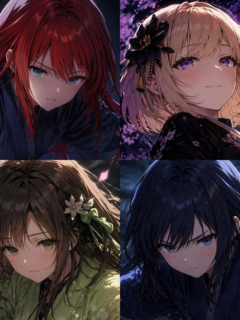 M777의 幻影の開花。最強彩苑の女剣士達