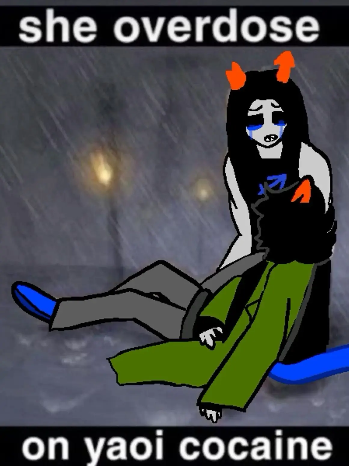 Joshlevys_cvmsock의 ♐️♉️||Tavros catches print.. (Equius user!)