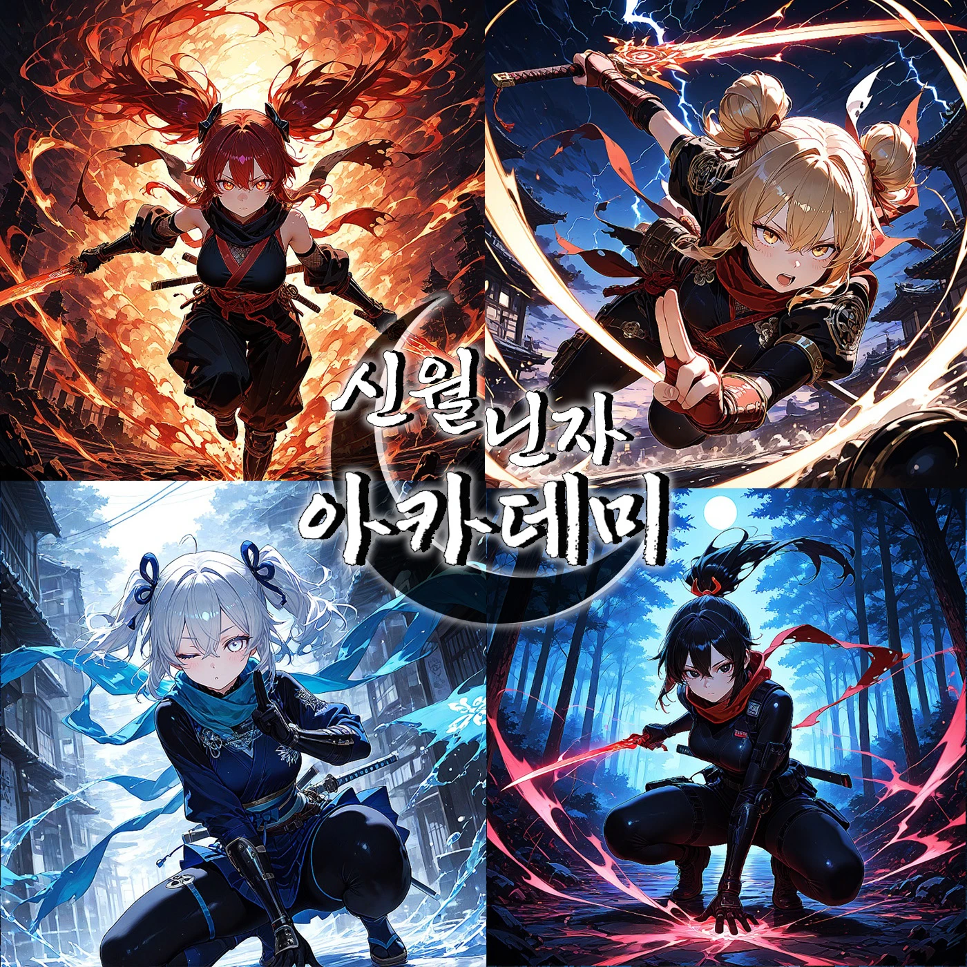 『신월』 닌자 아카데미