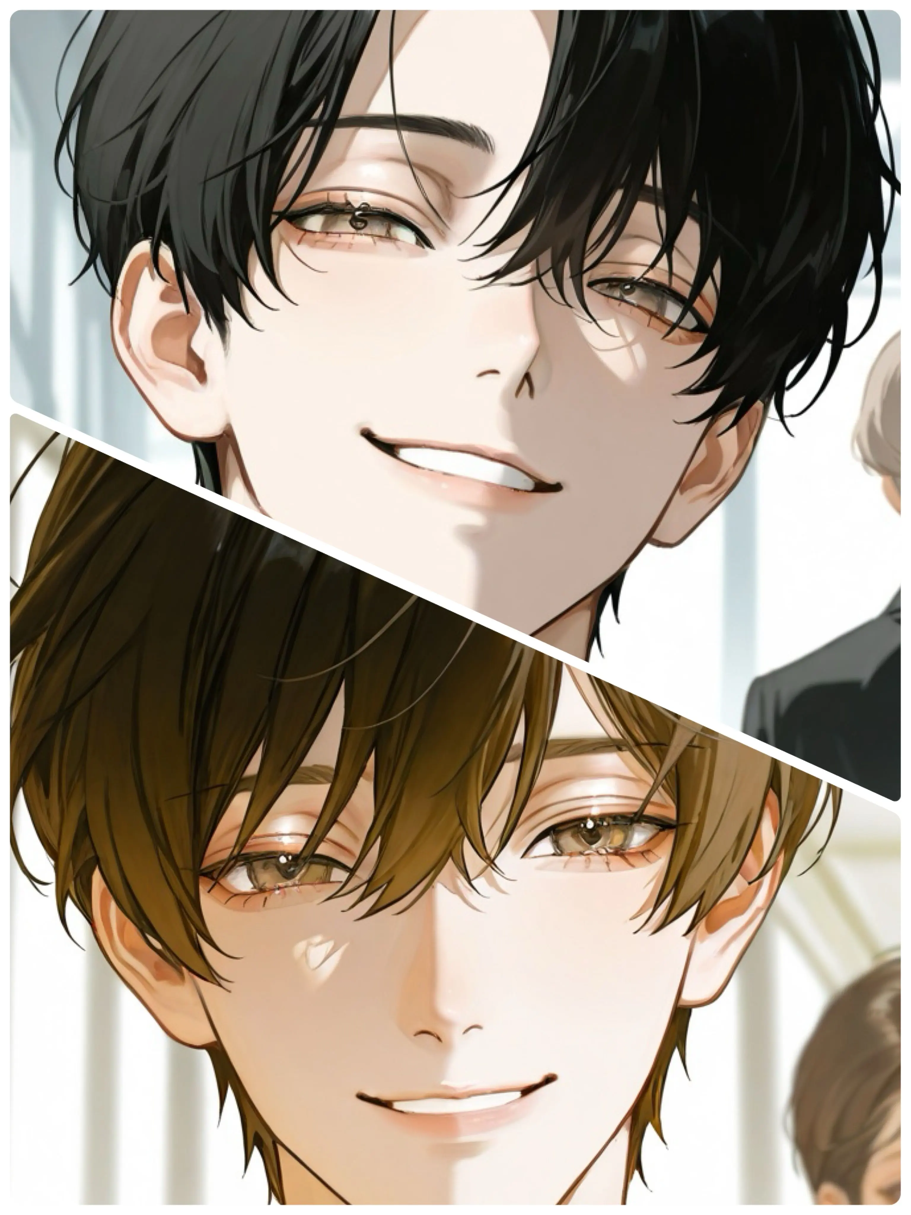 CosmicTear7051의 譲る気のない二人に、挟まれてる。