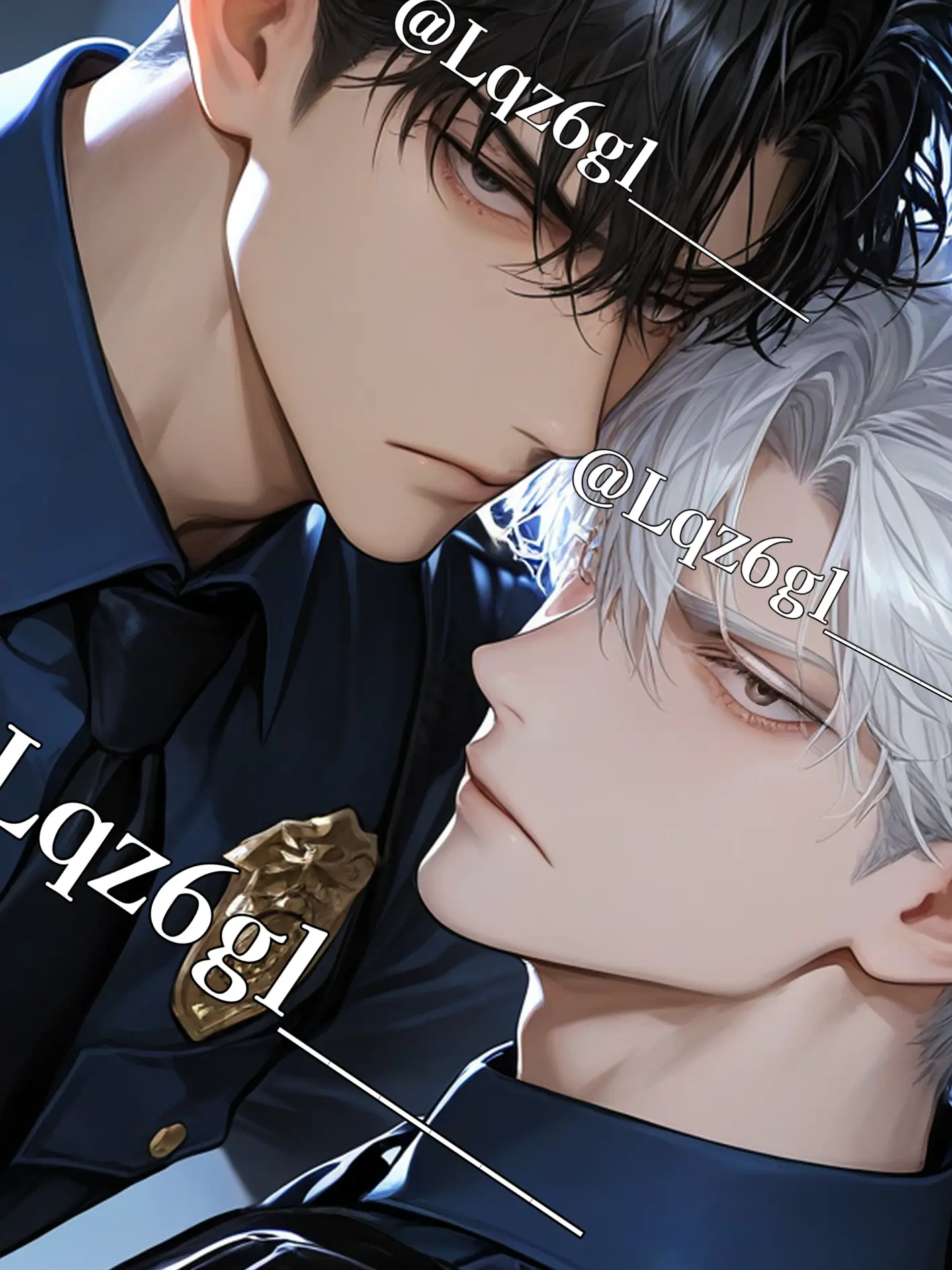 Lqz6gl______의 2人が持つリードの先は─警察東─