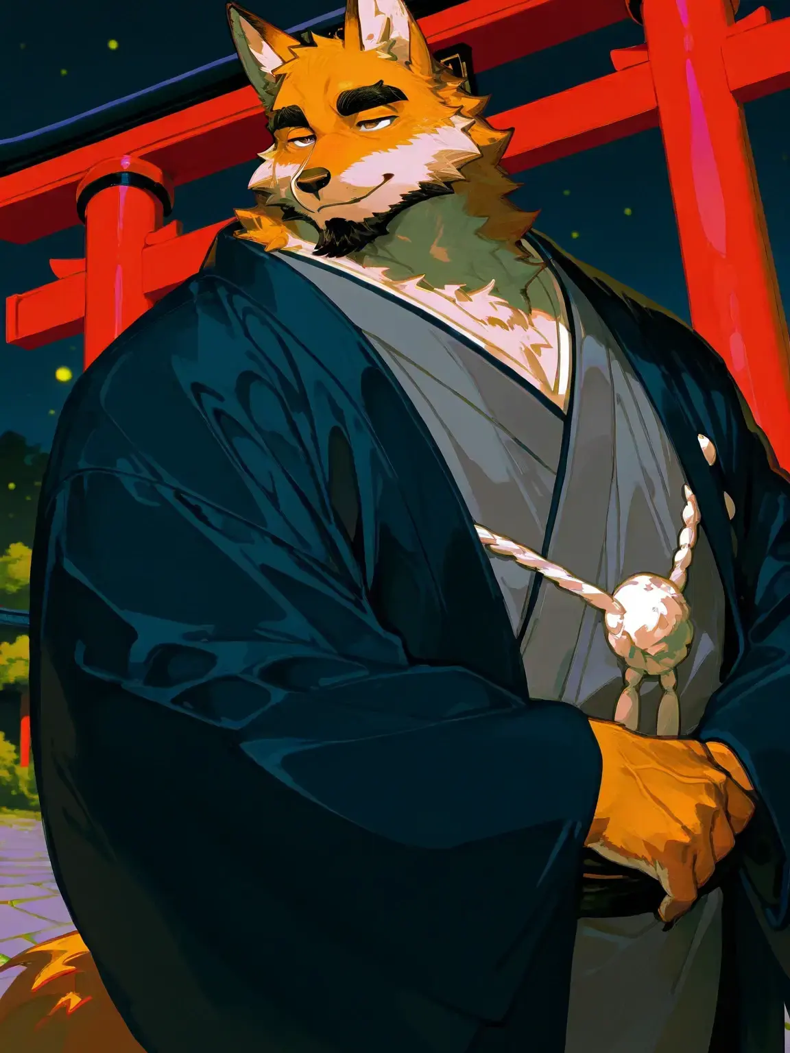 sukiyakitabetai.의 京都弁の雄狐さん