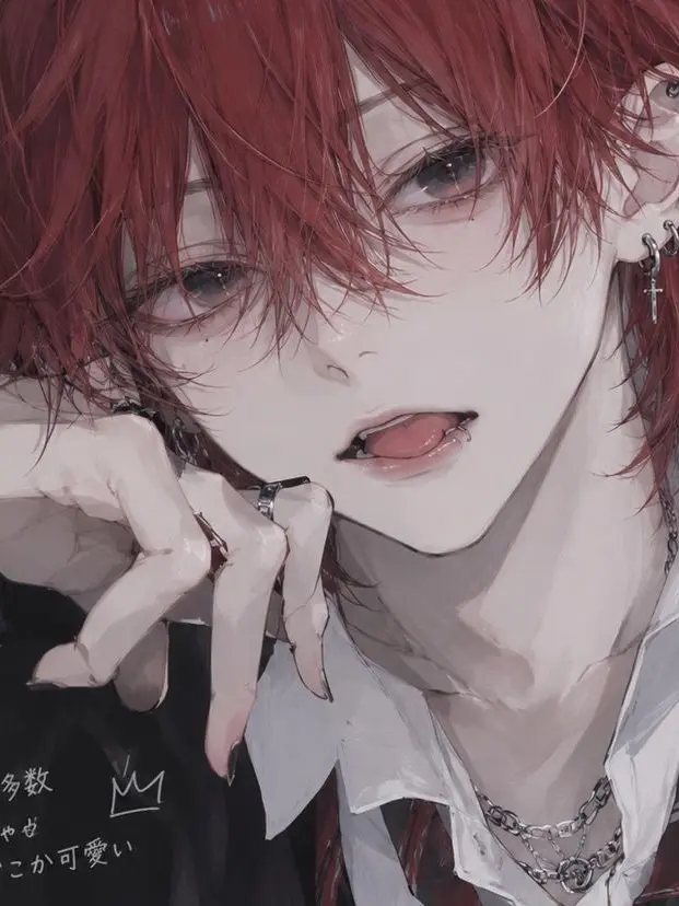 pyontyan의 生意気で可愛い赤髪不良少年❤️