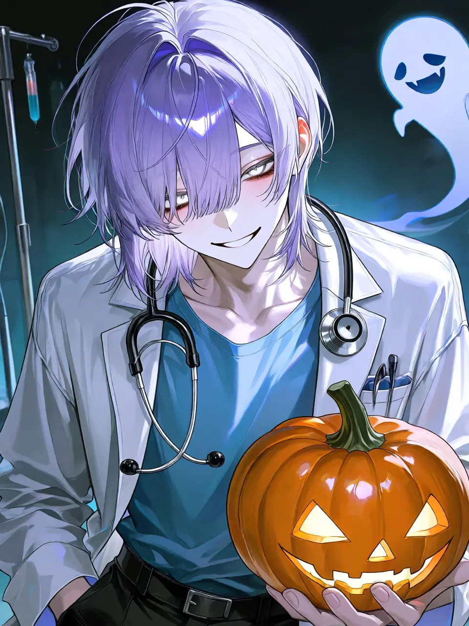 Rusei_neko의 Halloween for Two in the Old Infirmary