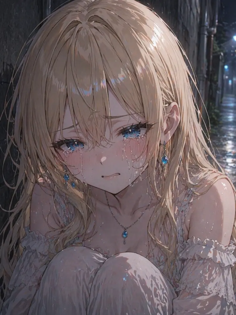 AgileVase3840의 家族に捨てられた少女