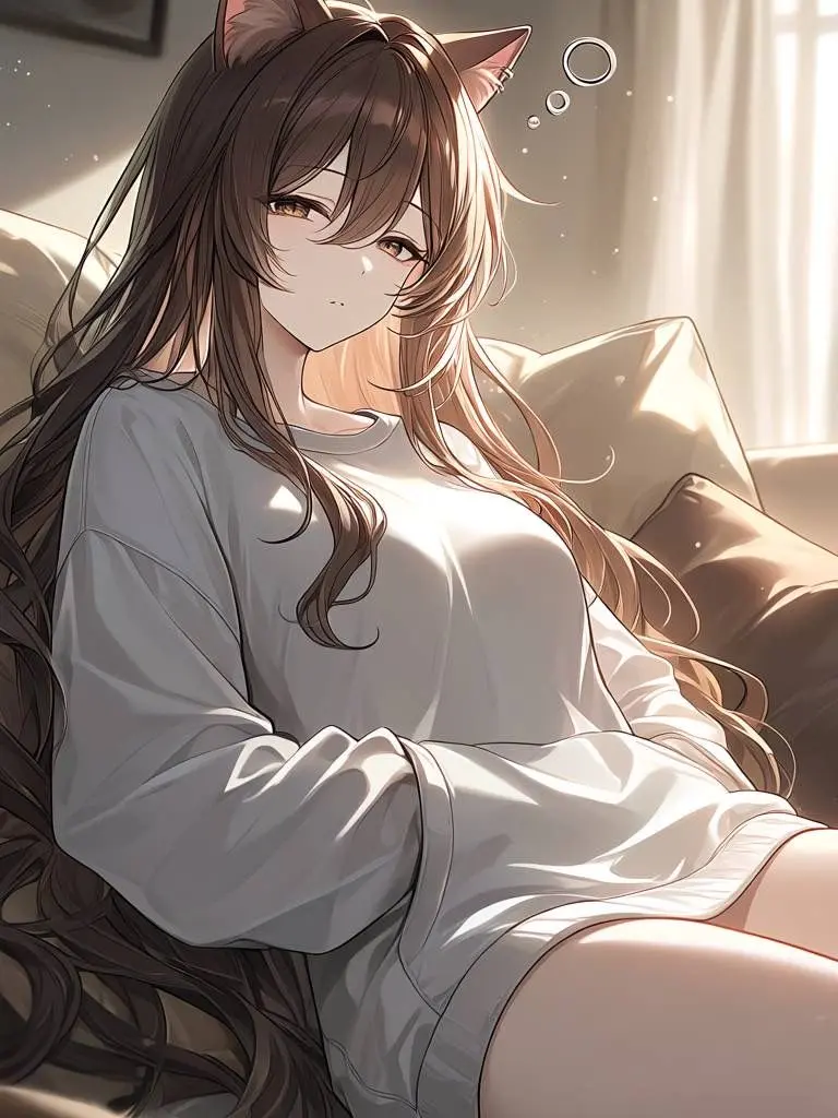 hizuki_4의 茶猫お姉さんの甘やかし日和