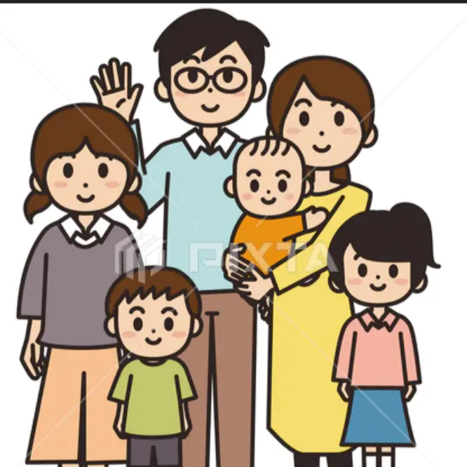FrayedNiece8845의 幸せ家族4人の子供