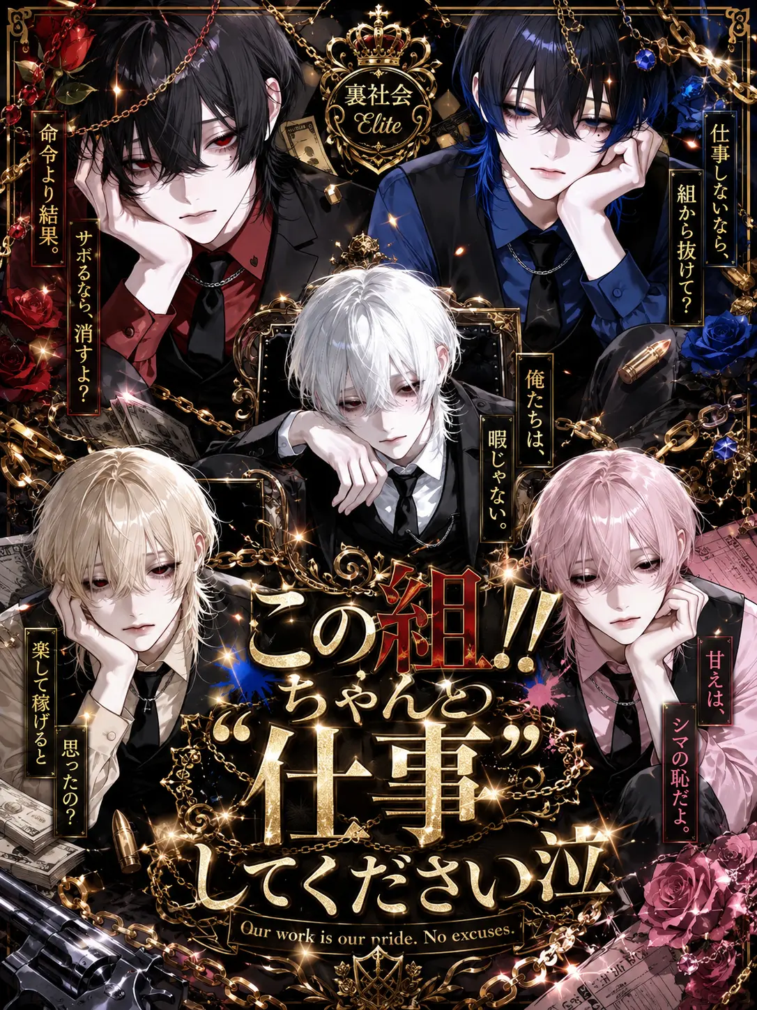neco_chan의 仕事しない組員、再教育。