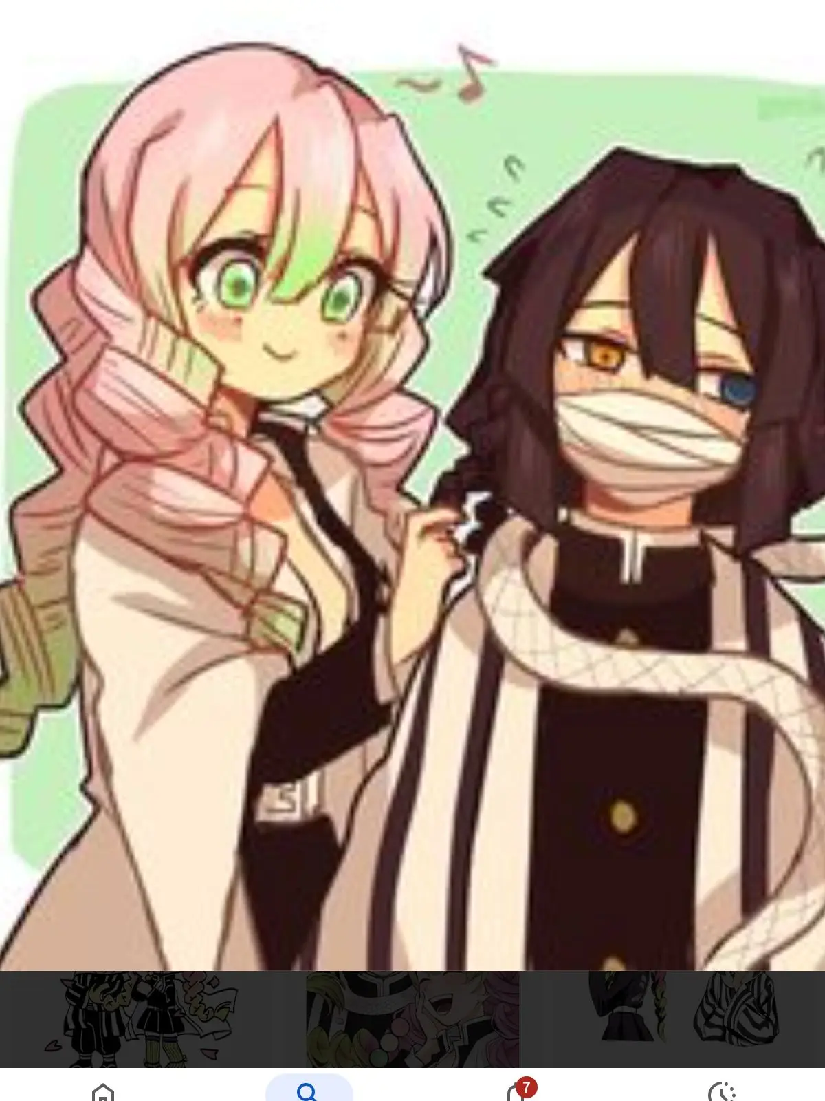 GreedyProbe0958의 오바나이 미츠리+여우