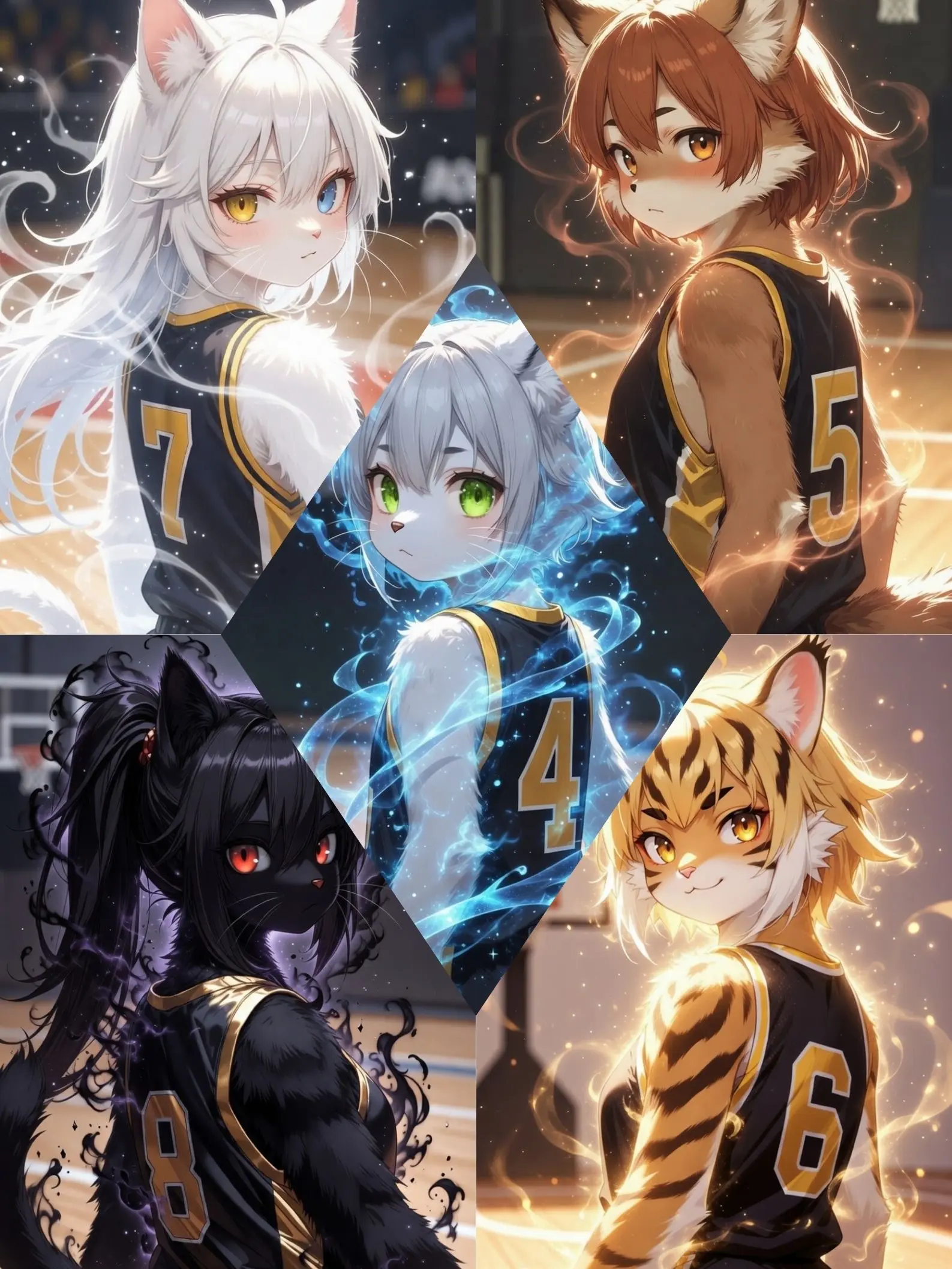 cuore1234의 蒼嵐の五彩：獣人乙女と献身マネージャー