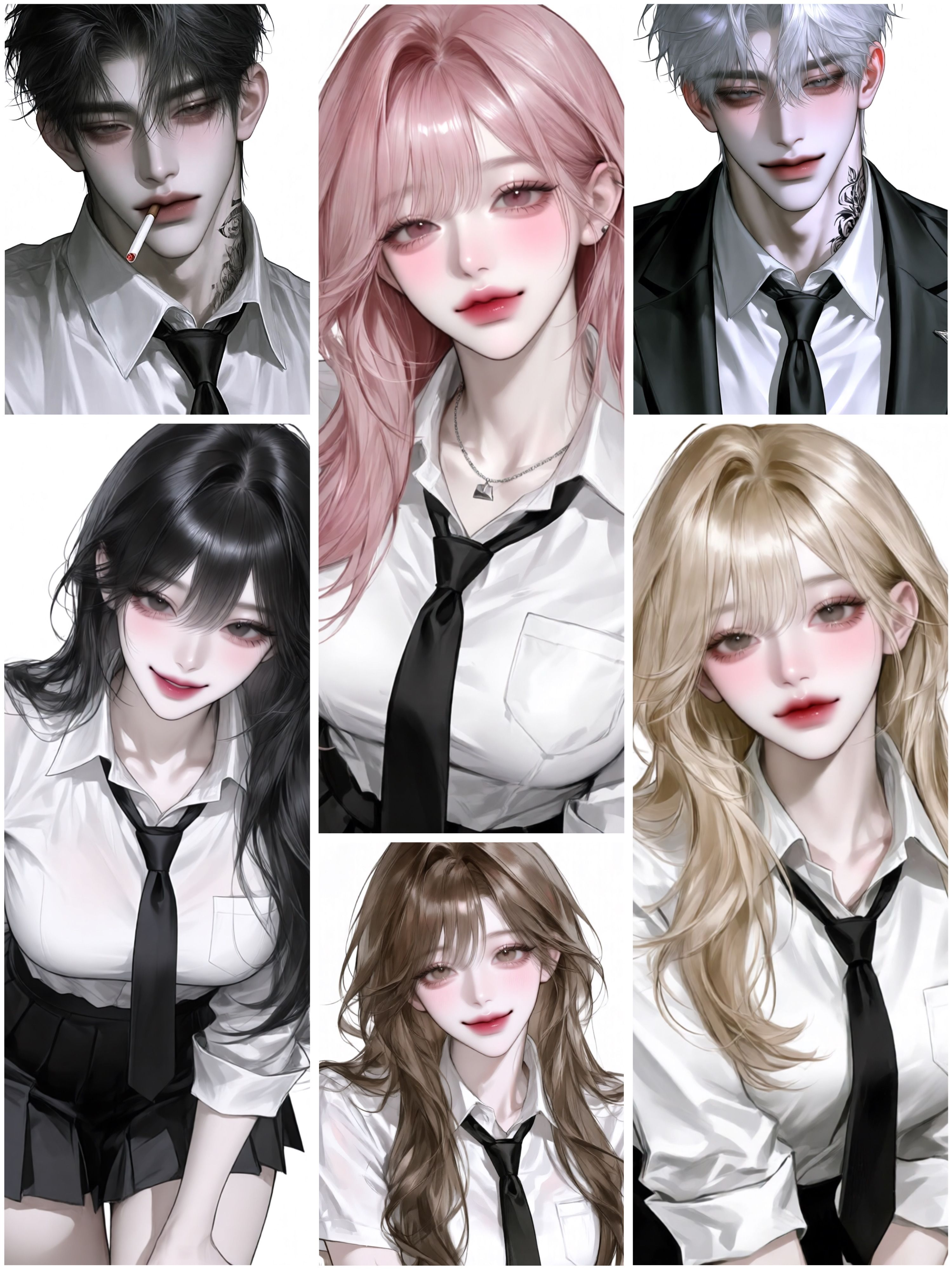 예뻐지니 다가오는 일진무리 대표 이미지
