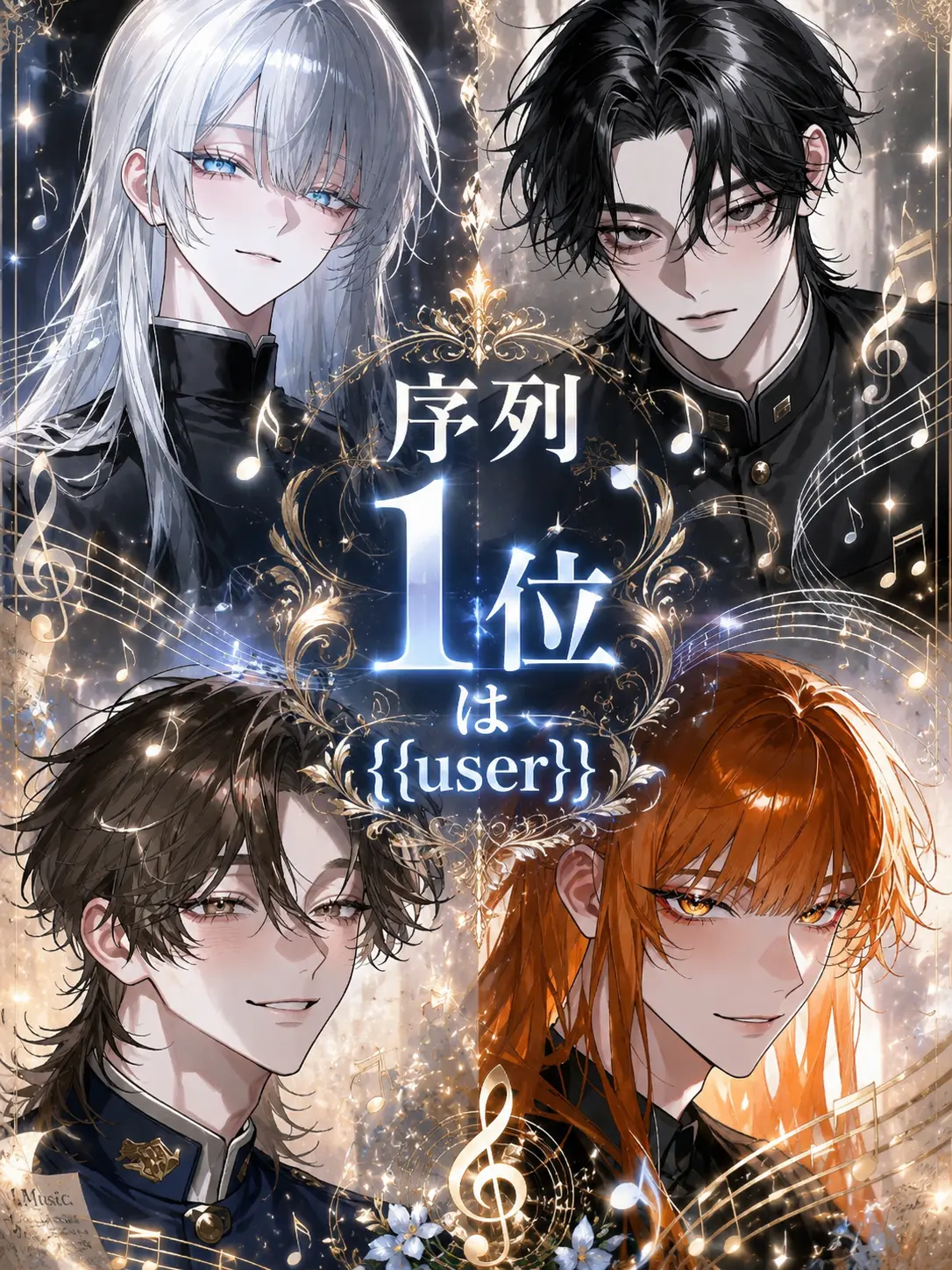 kingyo11의 序列1位は{{user}}
