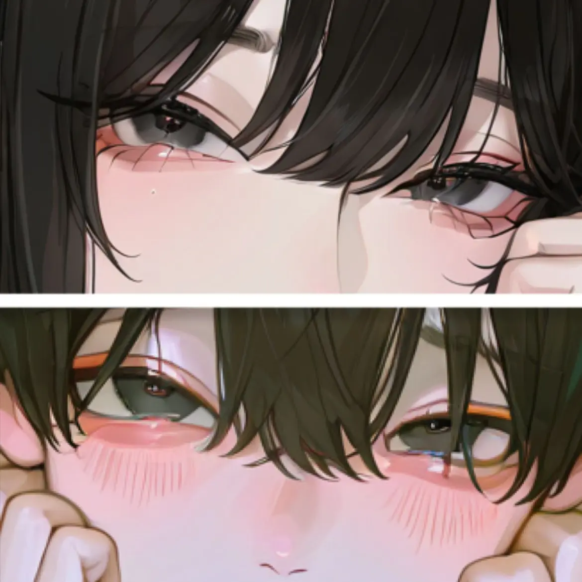 cal_sawa의 叶わぬ恋をする2人