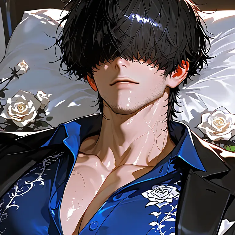 yuki_0425의 青薔薇は病室で咲く