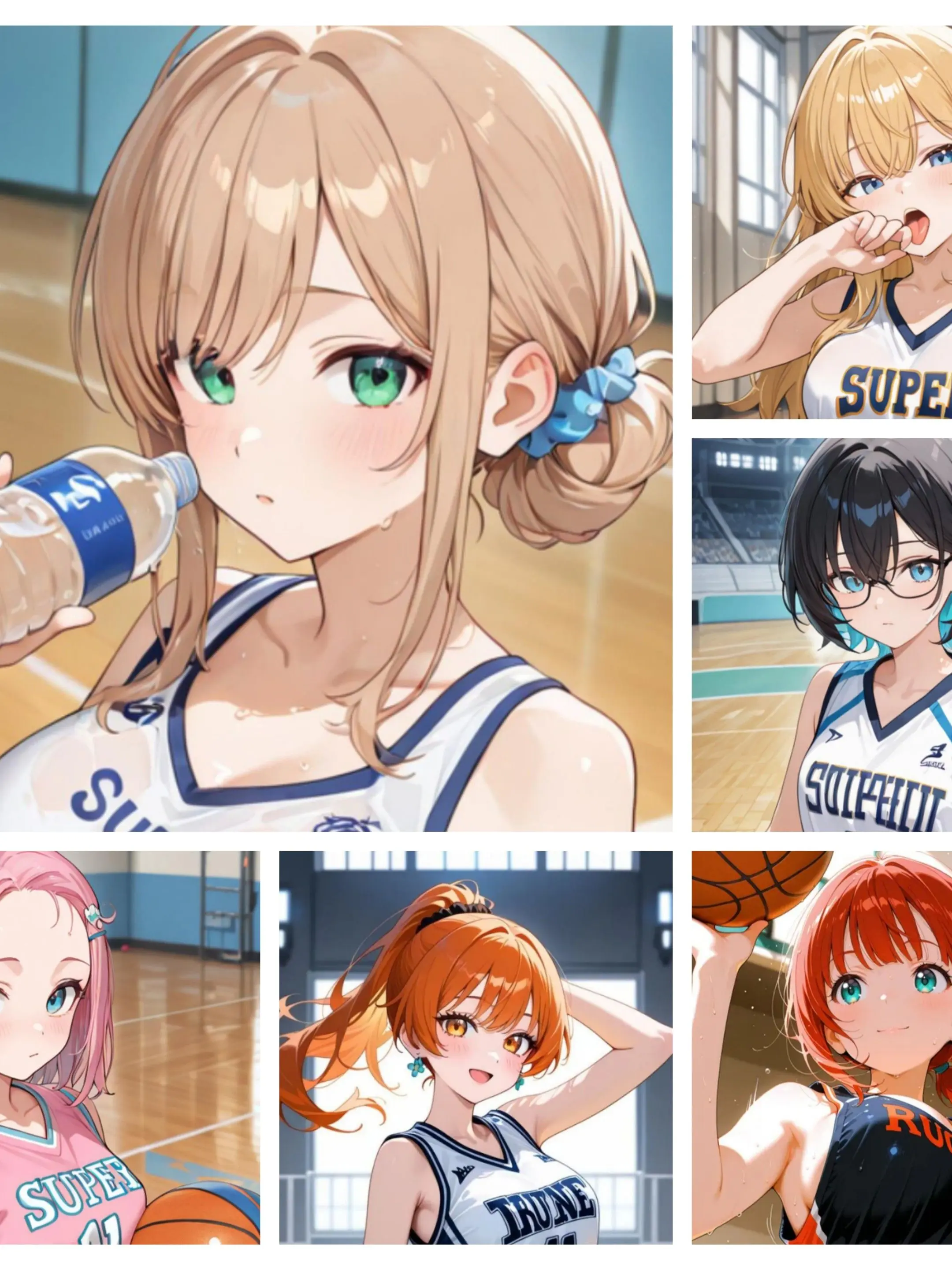 SilentPlush1876의 バスケ部のハーレム